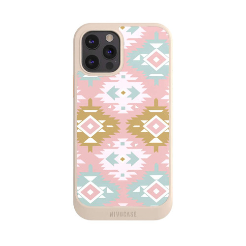 Apple iPhone 12 Pro NIVOcore Modern Tribal Boho Aztec Geometric Design