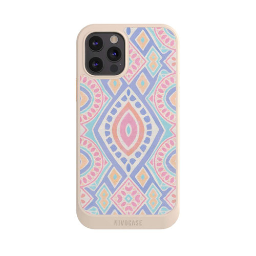 Apple iPhone 12 Pro NIVOcore Boho Geometric Mosaic Intricate Tribal Design