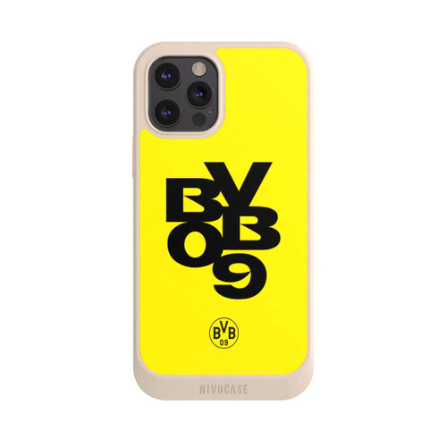 Apple iPhone 12 Pro NIVOcore BVB09 Schwarz Gelb