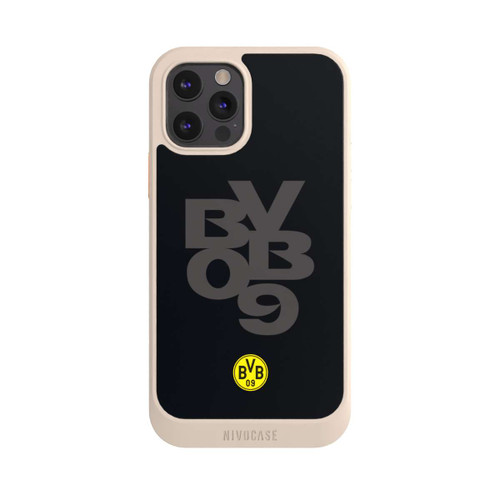 Apple iPhone 12 Pro NIVOcore BVB09 Grau Schwarz