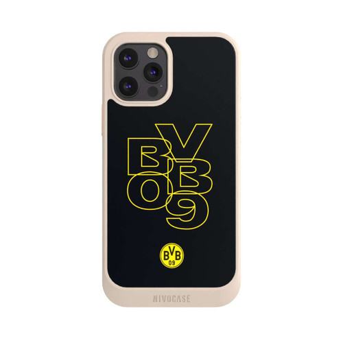 Apple iPhone 12 Pro NIVOcore BVB09 Gelb Schwarz