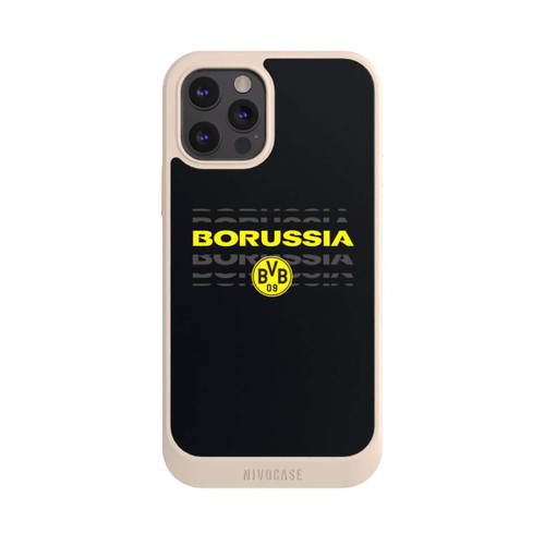 Apple iPhone 12 Pro NIVOcore Borrussia Gelb Schwarz