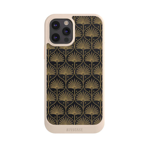 Apple iPhone 12 Pro NIVOcore Art Deco Blätter