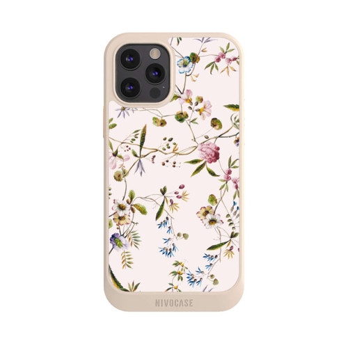 Apple iPhone 12 Pro NIVOcore Vintage Blumen Spring