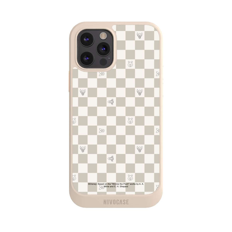 iPhone 12 Pro NIVOcore Winnie Puuh Kariert Beige