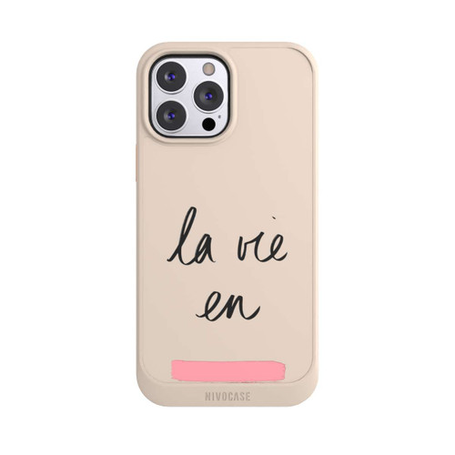 Apple iPhone 13 Pro Max NIVOcore La vie en Rosa Transparent