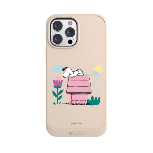 Apple iPhone 13 Pro Max NIVOcore Snoopy Hundehütte Frühling transparent
