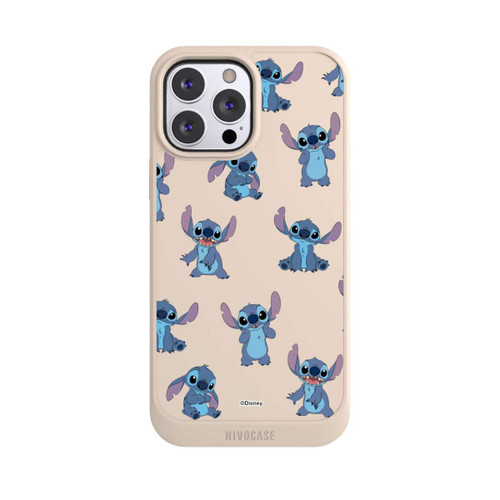 Apple iPhone 13 Pro Max NIVOcore Stitch Faces Pattern Transparent