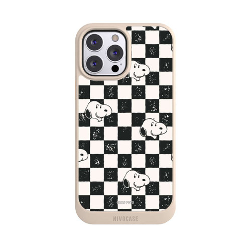 Apple iPhone 13 Pro Max NIVOcore Snoopy Heads Checked Pattern