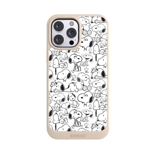Apple iPhone 13 Pro Max NIVOcore Classic Snoopy Pattern White