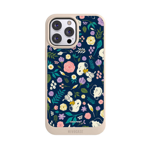 Apple iPhone 13 Pro Max NIVOcore Peanuts Dark Flower Pattern