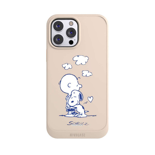 Apple iPhone 13 Pro Max NIVOcore Peanuts Charlie Brown Snoopy Hug Transparent