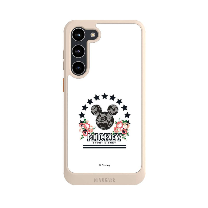 Galaxy S23 + NIVOcore Mickey Mouse - College Flowers