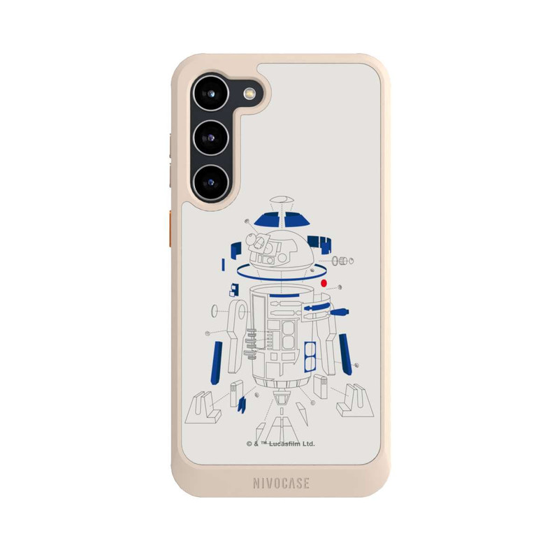 Galaxy S23 + NIVOcore R2D2 Explosionszeichung - StarWars 8