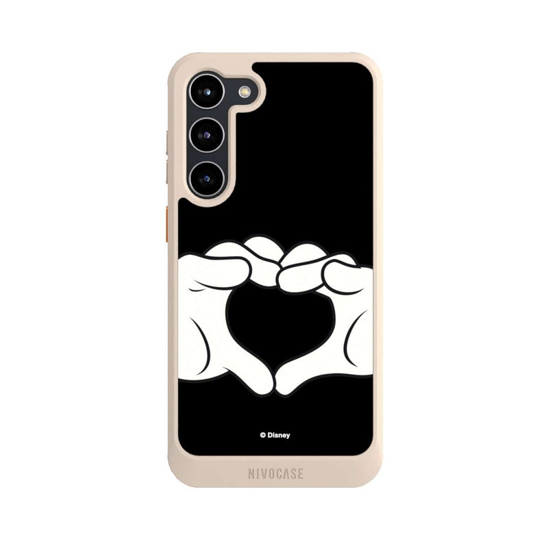 Galaxy S23 + NIVOcore Love Hands Micky and Minnie