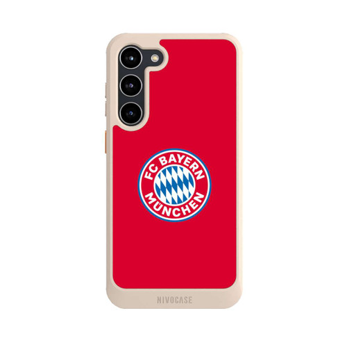 Samsung Galaxy S23+ NIVOcore FCB Logo auf Rot