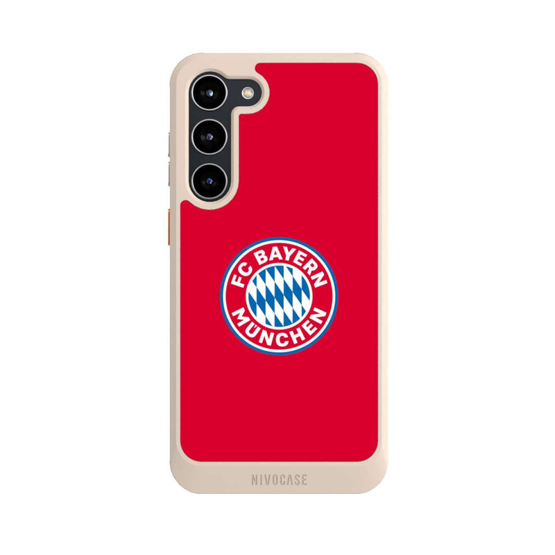 Galaxy S23 + NIVOcore FCB Logo auf Rot