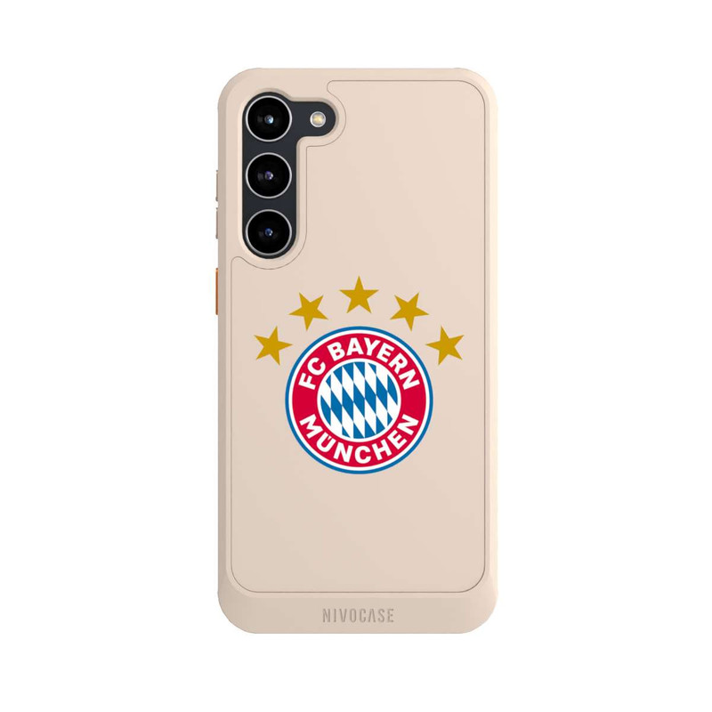 Galaxy S23 + NIVOcore FCB Logo mit Sterne - ohne Hintergrund