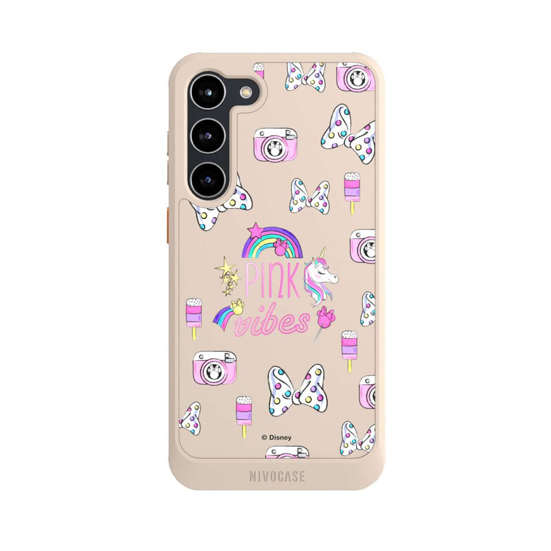 Galaxy S23 + NIVOcore Pink Vibes Transparent