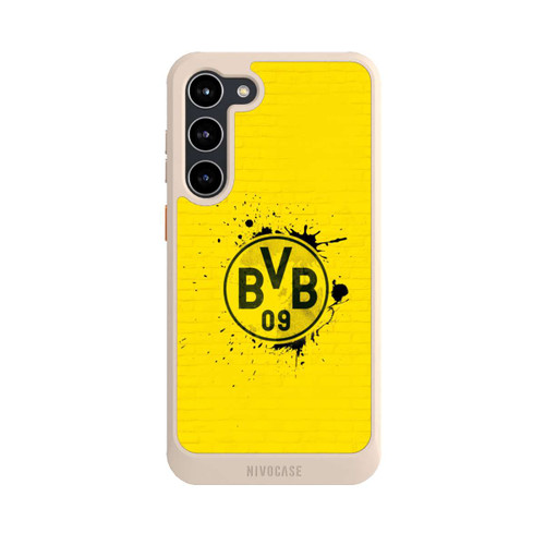 Samsung Galaxy S23+ NIVOcore Spraylogo Yellow - BVB