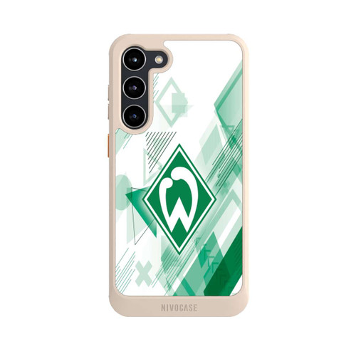 Samsung Galaxy S23+ NIVOcore Weiße Grafikelemente - Werder Bremen