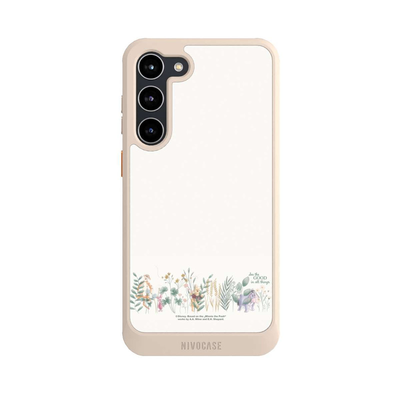 Galaxy S23 + NIVOcore Winnie Puuh und seine Freunde hinter Eukalyptus