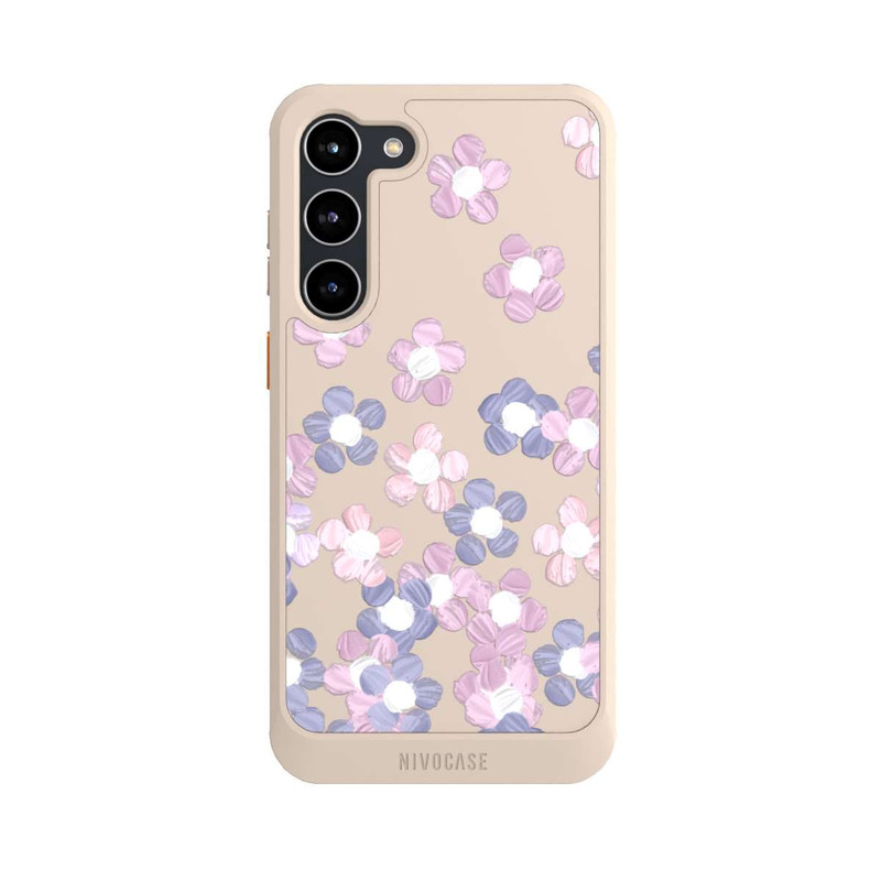 Galaxy S23 + NIVOcore Einfache Blumen Transparent