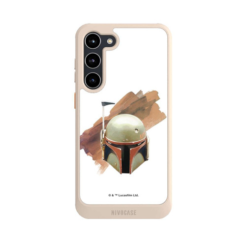 Samsung Galaxy S23+ NIVOcore Boba Fett Helm Weiß