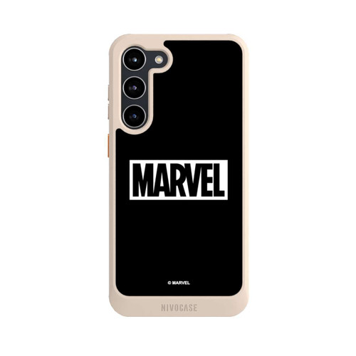 Samsung Galaxy S23+ NIVOcore Marvel Logo Black