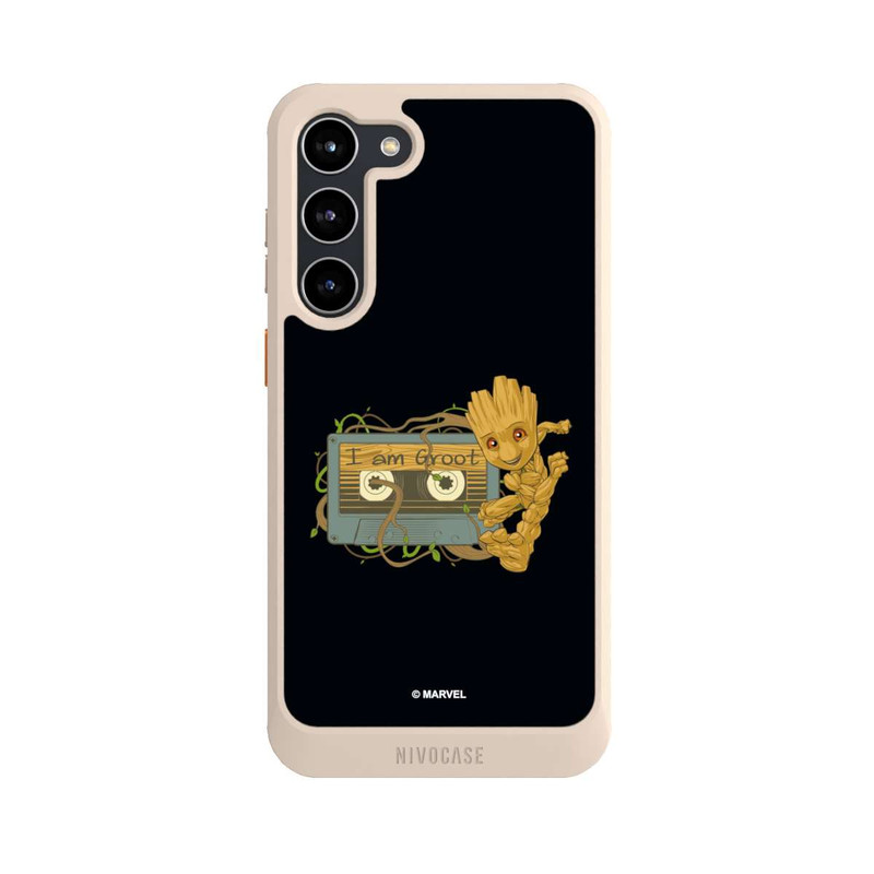 Galaxy S23 + NIVOcore I am Groot Guardians Of The Galaxy
