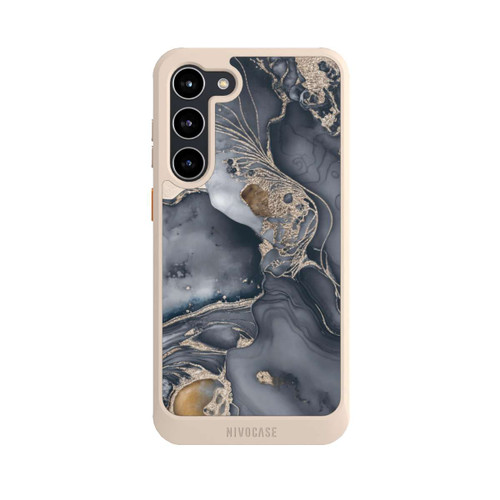 Samsung Galaxy S23+ NIVOcore Alcohol Ink Gold Grey