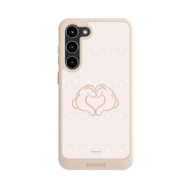Galaxy S23 + NIVOcore Micky Herz Hände Boho