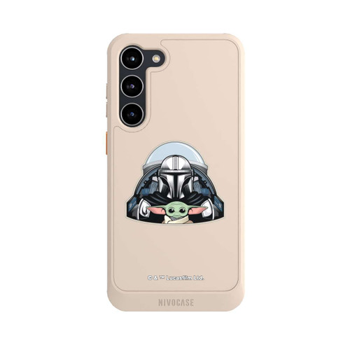 Samsung Galaxy S23+ NIVOcore Mando und Grogu Transparent