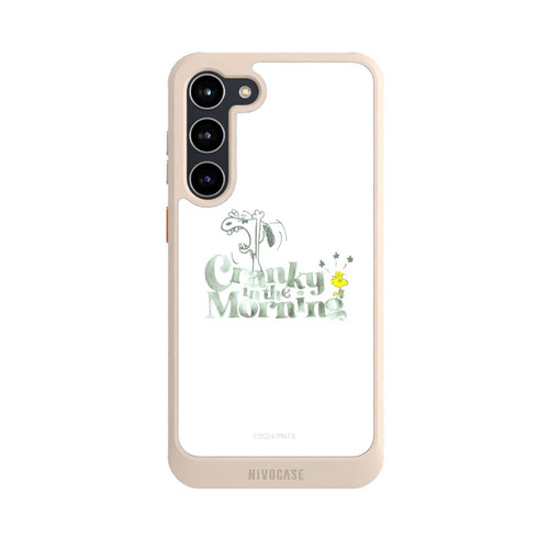 Samsung Galaxy S23+ NIVOcore Snoopy Cranky in the Morning