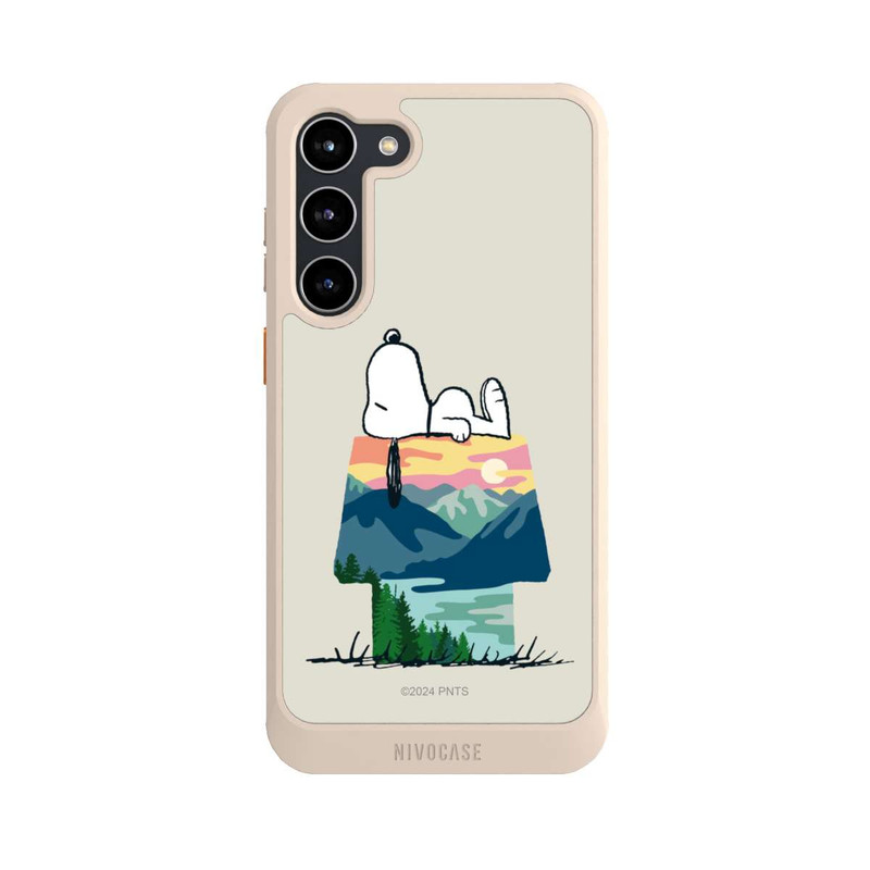 Galaxy S23 + NIVOcore Snoopy Camping Hütte