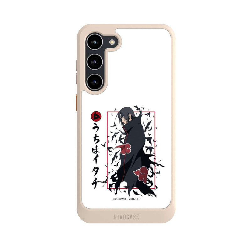 Galaxy S23 + NIVOcore Itachi Krähen Weiß