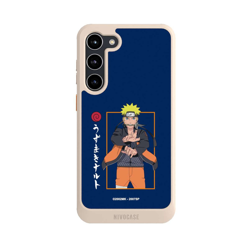 Galaxy S23 + NIVOcore Naruto Kampfposition Blau