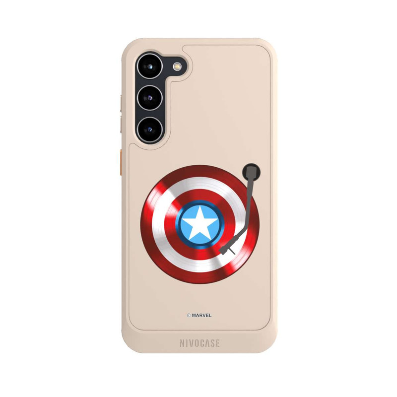 Galaxy S23 + NIVOcore Capitan American Shield Marvel