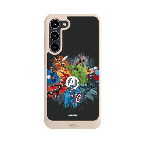 Samsung Galaxy S23+ NIVOcore Marvel's Avengers Black