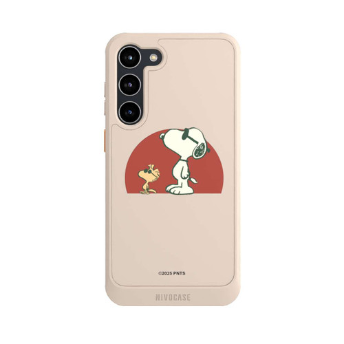 Samsung Galaxy S23+ NIVOcore Snoopy Woodstock Far Out transparent