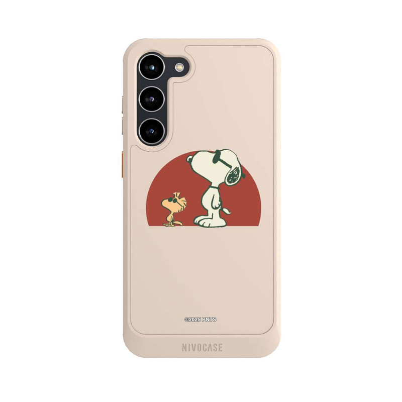 Galaxy S23 + NIVOcore Snoopy Woodstock Far Out transparent