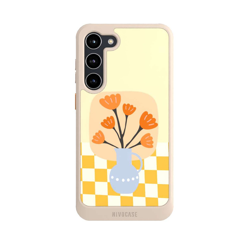 Galaxy S23 + NIVOcore Bloom Vase Spring Flowers