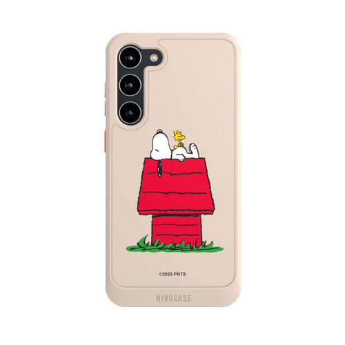 Samsung Galaxy S23+ NIVOcore Snoopy and Woodstock Classic transparent