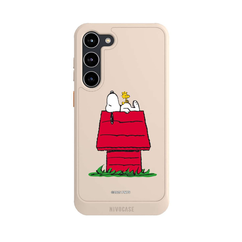 Galaxy S23 + NIVOcore Snoopy and Woodstock Classic transparent