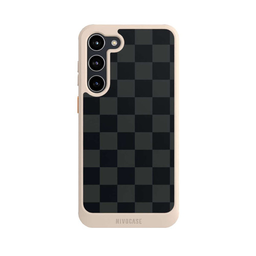 Samsung Galaxy S23+ NIVOcore Schachbrett Schwarz