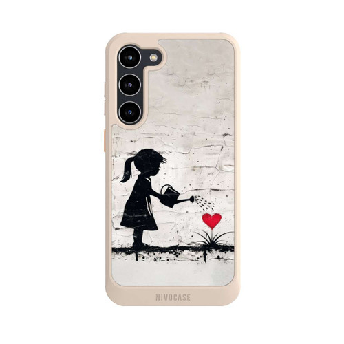 Samsung Galaxy S23+ NIVOcore Girl Watering Bunch of Flowers 