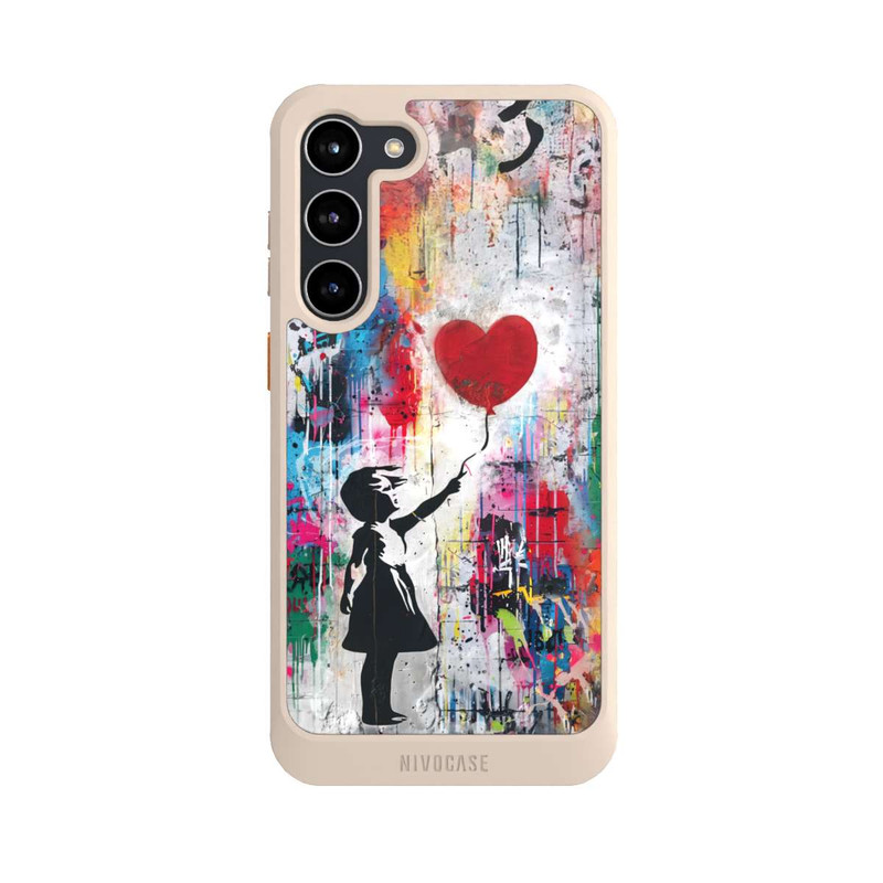 Galaxy S23 + NIVOcore Balloon Girl Colorful