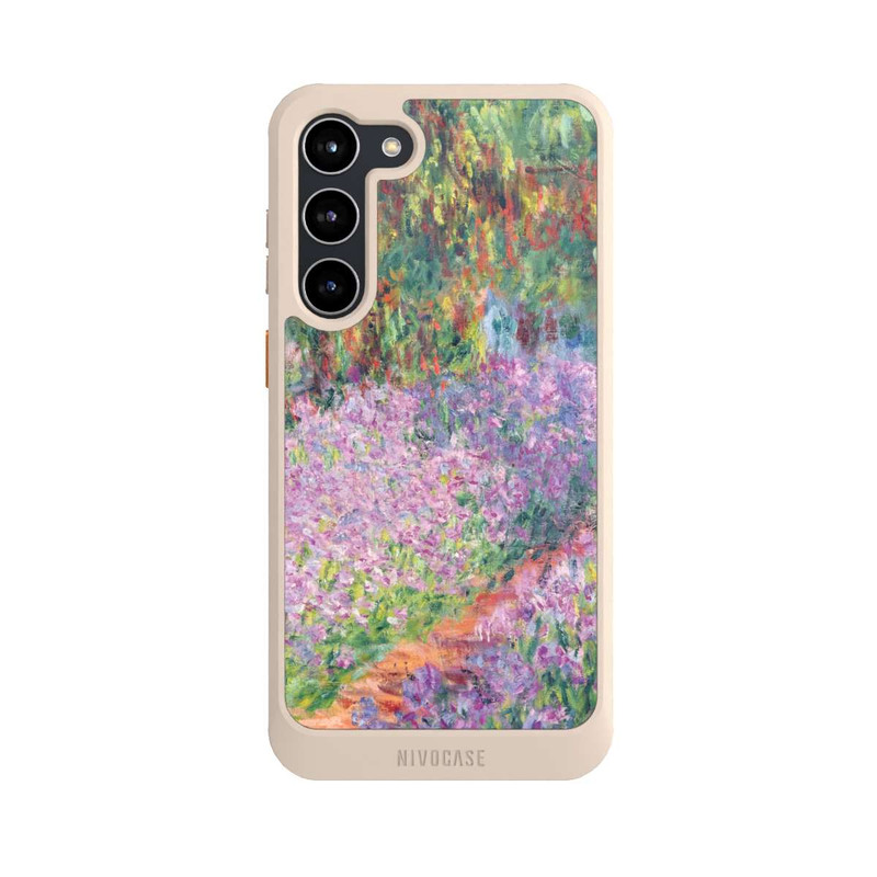 Galaxy S23 + NIVOcore The Artists Garden at Giverny by Claude Monet