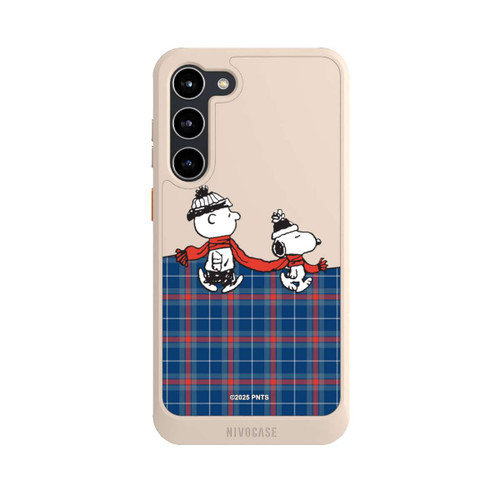 Samsung Galaxy S23+ NIVOcore Peanuts Weihnachtspulli Transparent