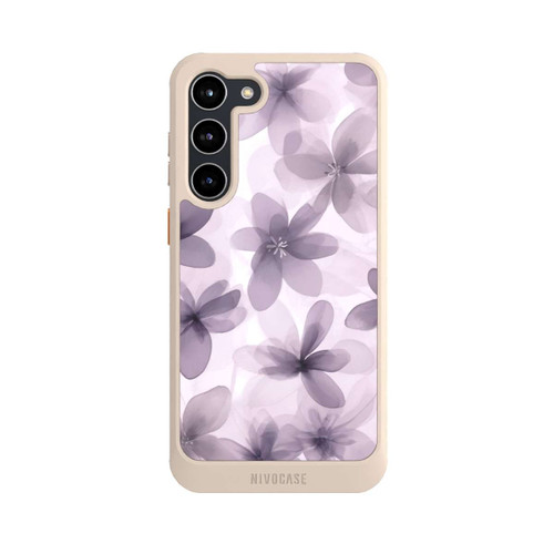 Samsung Galaxy S23+ NIVOcore Fliederfarbenes Blumenmuster mit KI